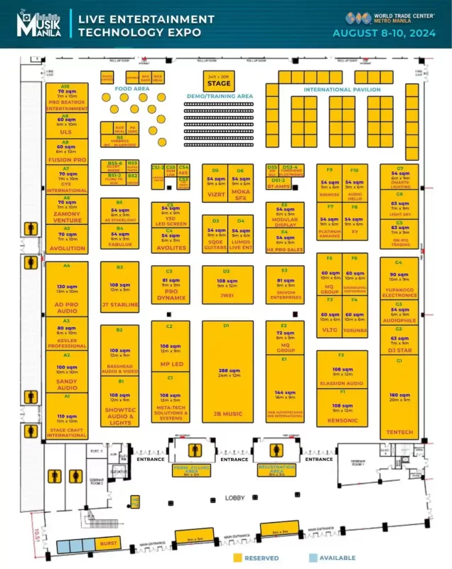 Musik Manila 2024 Layout