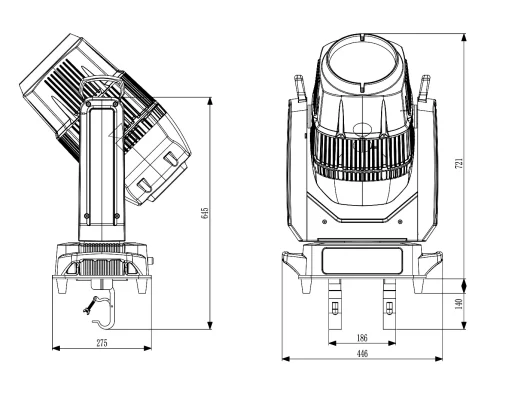 BP420 Dimensions