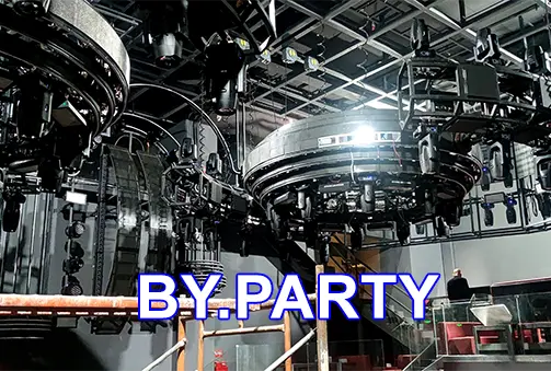 BY.PARTY under installation